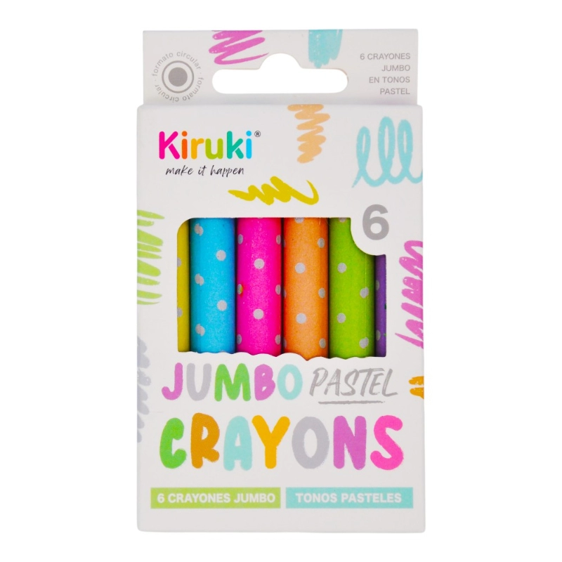 crayones pastel x6